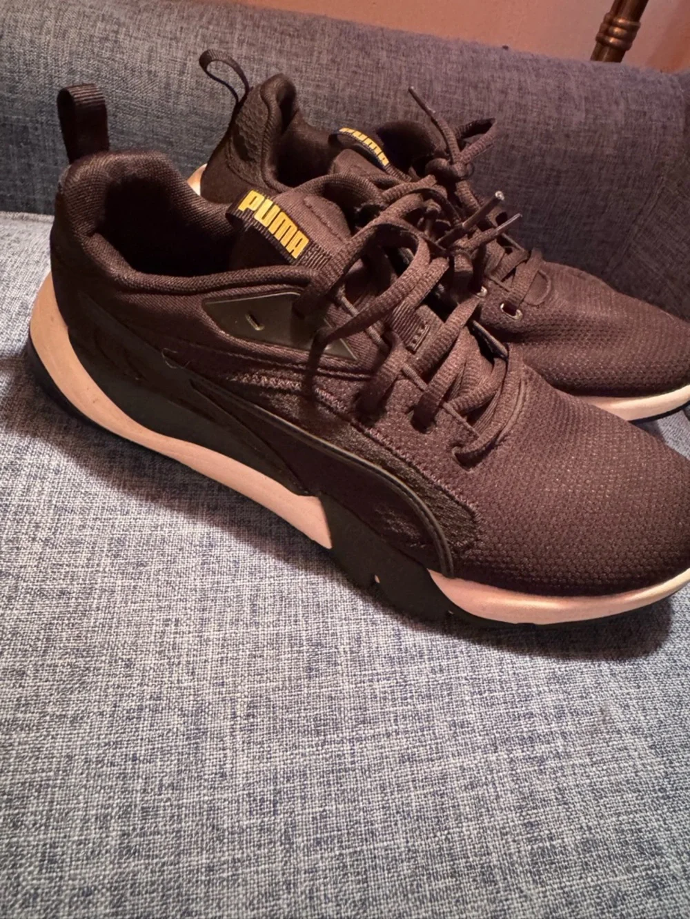 Puma  Black Athletic Sneakers - Picture 2 of 5